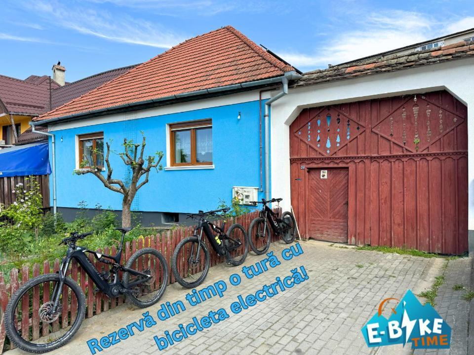 Blue Home Avrig Bagian luar foto